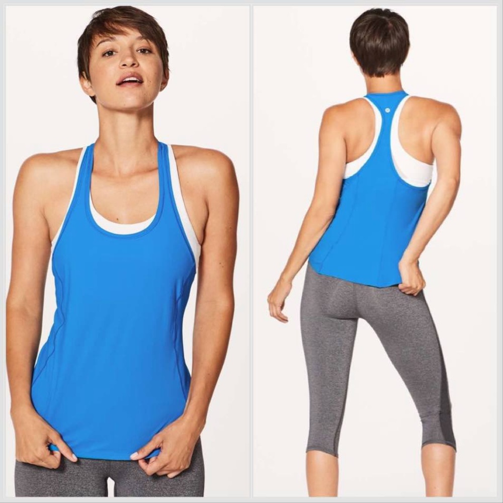 Lululemon Shine & Stride Tank